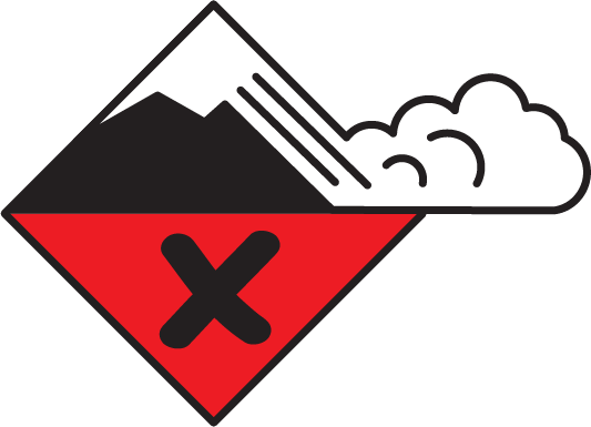 Icon for Avalanche Hazard: High